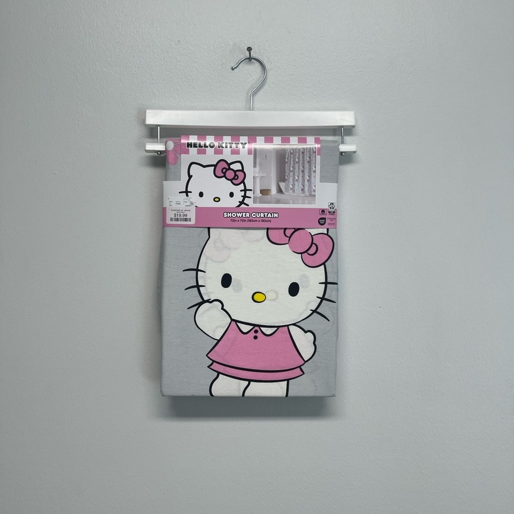 NEW Hello Kitty Shower Curtain